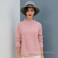 High Quality Silk Cashmere Knitted Sweater Soft Hand Feeling Sweater Design